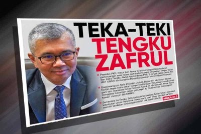 Laporan muka depan Sinar Harian pada Isnin.