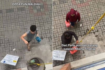'Restoran' Abang Tingkap yang beroperasi di rumah di Kuah di sini mendapat sambutan luar biasa.