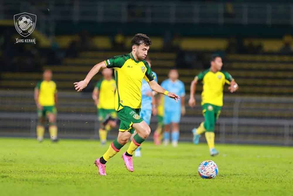 Nurulloev hadiahkan tiga mata penting buat KDA FC selepas membantu menewaskan Penang 1-0 pada aksi Liga Super pada malam Rabu. Foto KDA FC