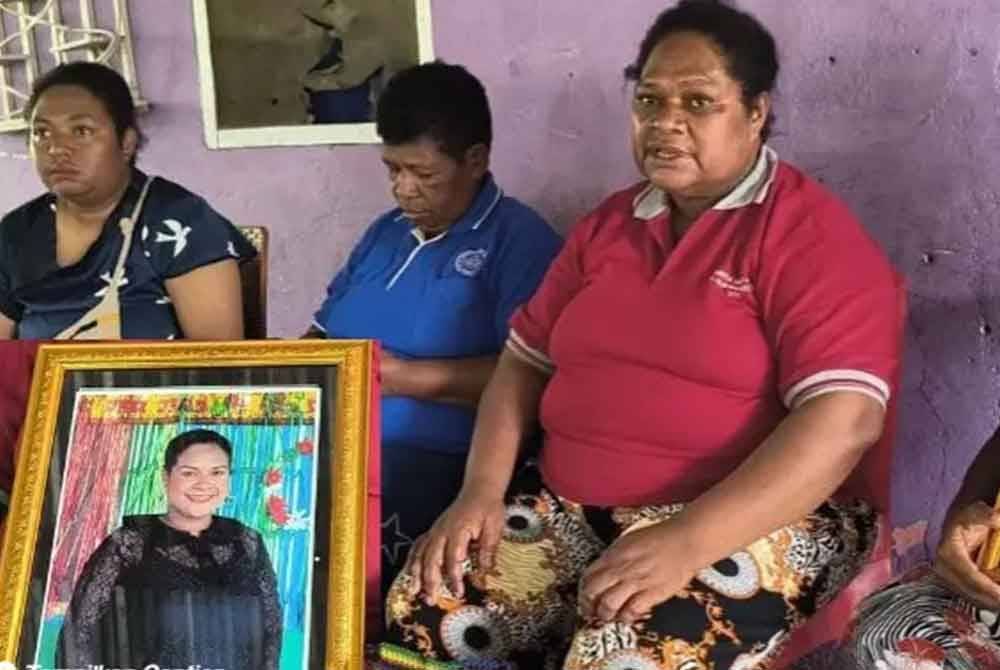 Keluarga mangsa menuntut keadilan buat mangsa. Foto Agensi