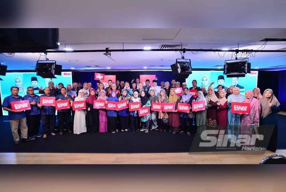 Sebahagian penonton yang hadir memeriahkan forum khas. FOTO SINAR HARIAN/ ASRIL ASWANDI SHUKOR.