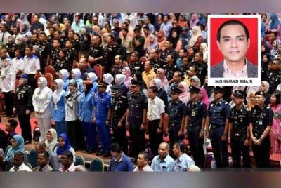 Penjawat awam berterima kasih kepada kerajaan Madani di atas pelaksanaan pelarasan gaji yang dilakukan selepas 12 tahun tanpa semakan. (Gambar kecil: Mohamad Khair) Gambar hiasan