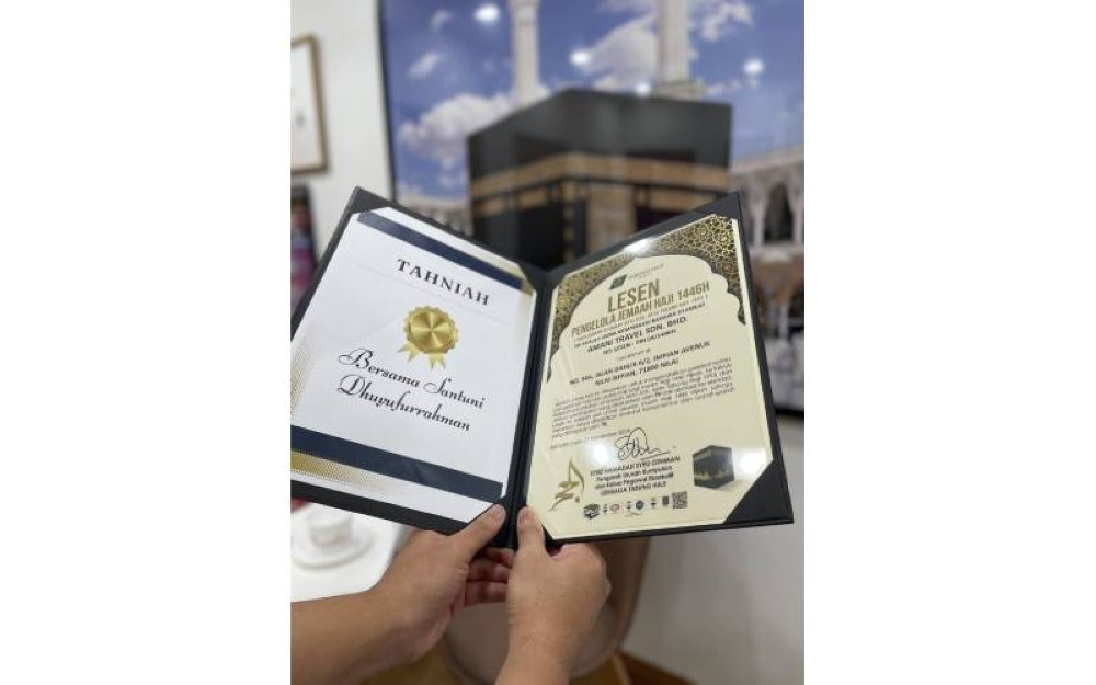 Amani Travel menerima lesen PJH.