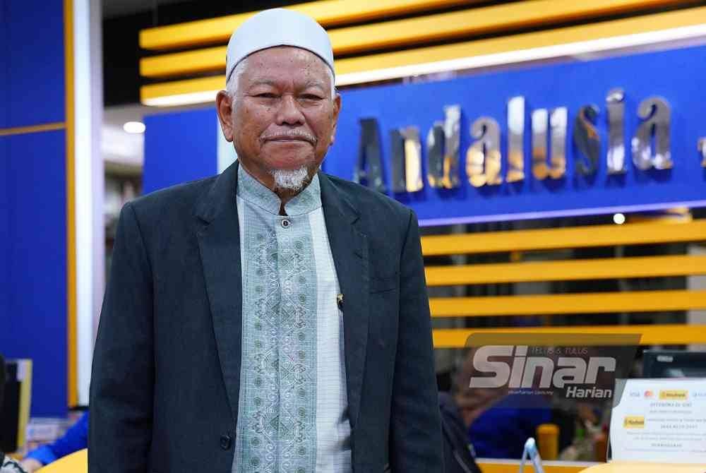 USTAZ MD DAUD kini merupakan Pengerusi Eksekutif Andalusia Travel & Tours Sdn Bhd (Andalusia). -Foto: MOHD HALIM ABDUL WAHID