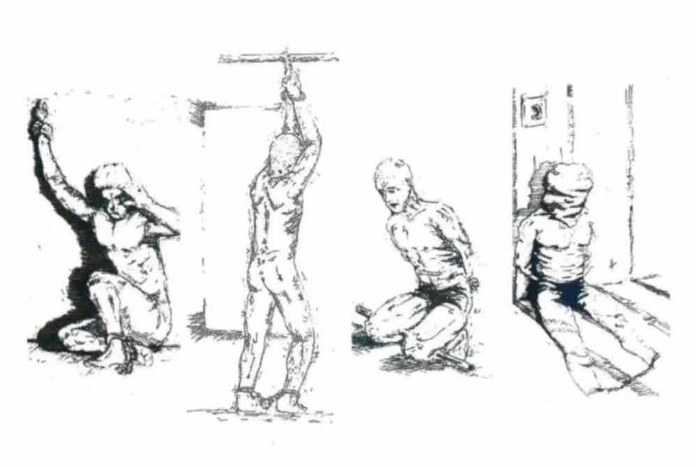 Mohammed Farik mengalami pelbagai bentuk seksaan termasuk dipaksa berdiri dan tidak dibenarkan tidur. Foto kredit US Military Commissions defence Organisation