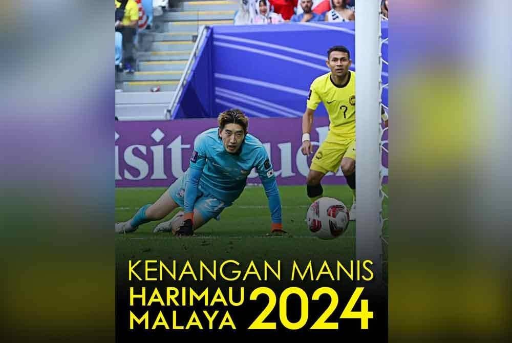 FAM menyenaraikan empat kenangan manis yang berjaya diraih skuad Harimau Malaya sepanjang tahun 2024.