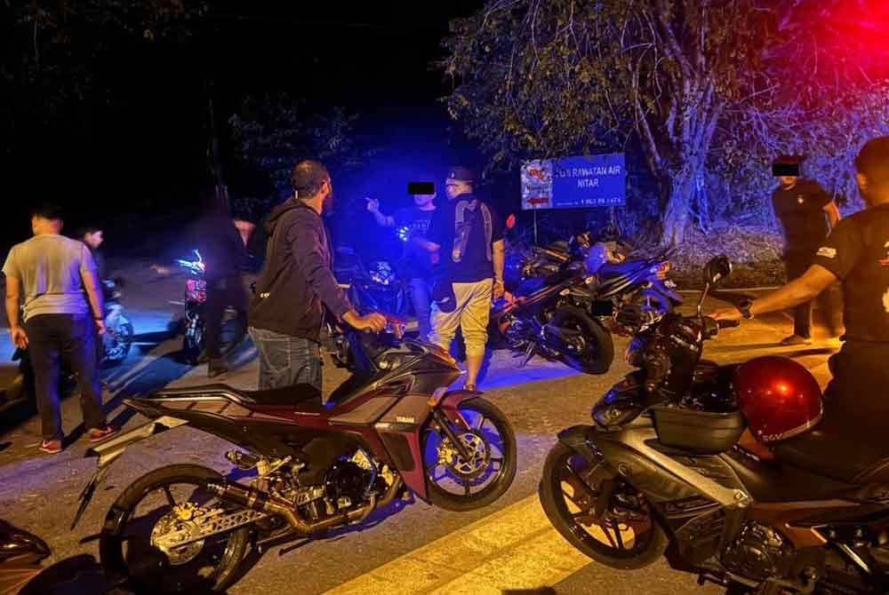 Operasi Bersepadu Ambang Tahun Baharu 2025 Kontinjen Johor di beberapa lokasi tumpuan di Johor. Foto IPK Johor