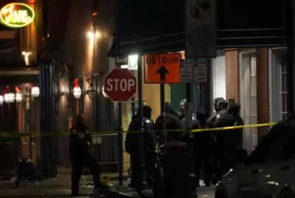 Sekurang-kurangnya 10 orang maut manakala 30 lagi dibawa ke hospital selepas sebuah trak merempuh orang ramai di French Quarter, New Orleans
