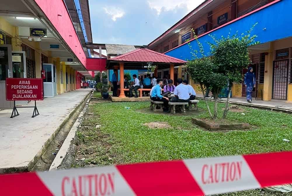 Calon-calon SPM yang bersedia untuk menduduki peperiksaan. FOTO SINAR HARIAN-ADILA SHARINNI WAHID.