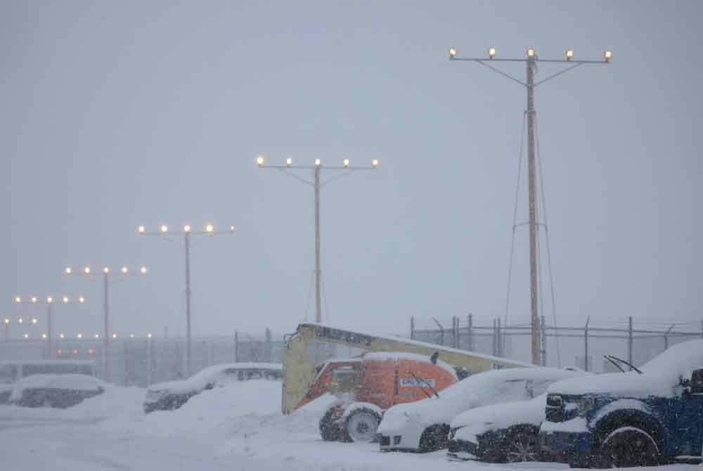 Salji tebal sehingga 30 sentimeter diramalkan di beberapa kawasan.