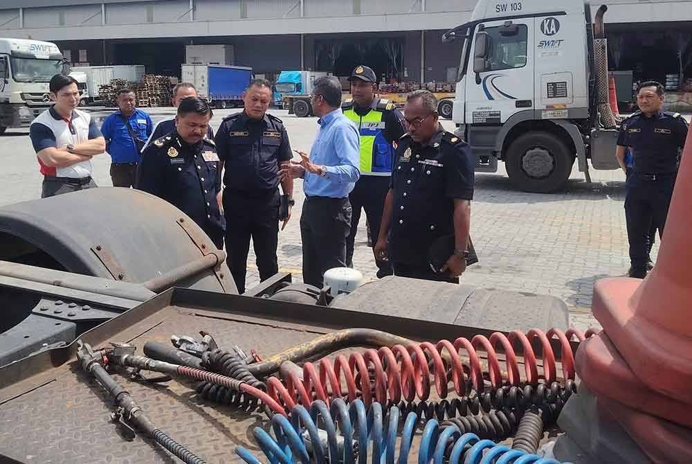 JPJ Selangor berpuas hati dengan pematuhan yang dilakukan syarikat Swift Haulage Berhad, di Klang.