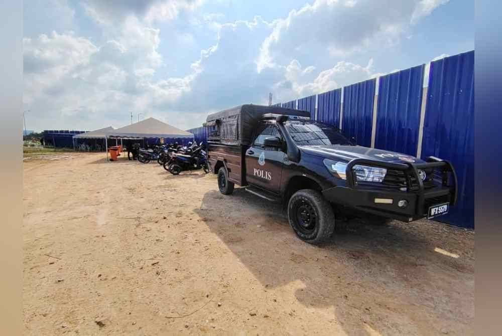 Kawalan keselamatan ditingkatkan pada Khamis agar kerja penggalian dan pemindahan berjalan mengikut jadual.