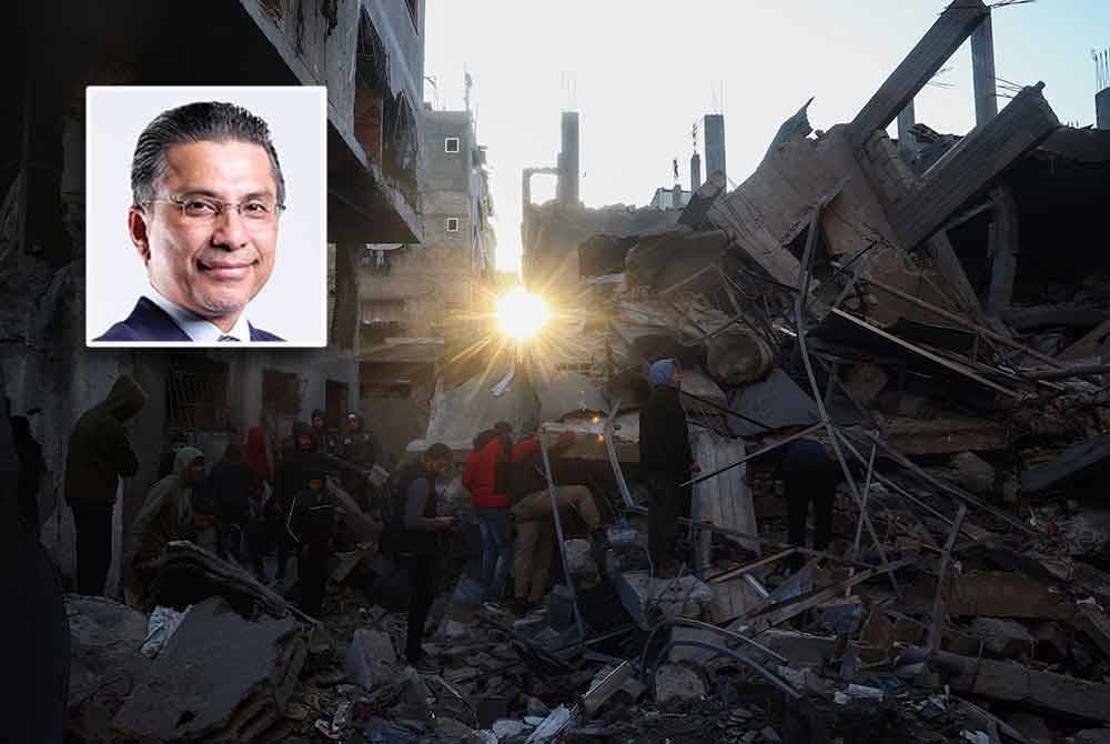 Konflik perang di Palestin-Israel sudah berlarutan sejak 7 Oktober 2023. Gambar kecil: Syed Ibrahim