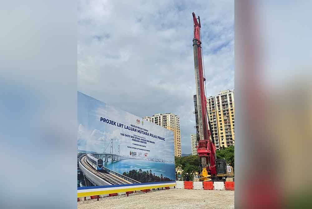 Projek LRT Laluan Mutiara yang menelan kos RM10.5 bilion dijangka beroperasi pada Disember 2031.