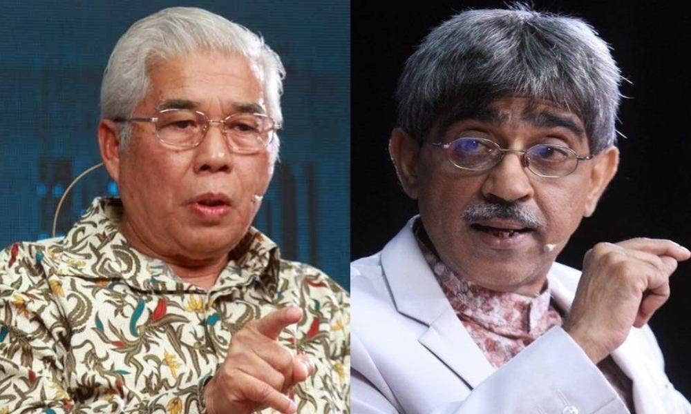 Haniff Khatri (kanan) dan Hassan.
