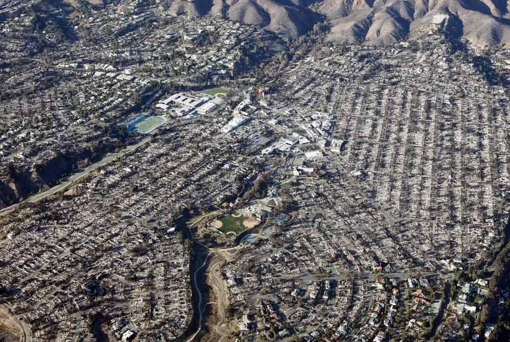 Anggaran kerugian akibat kebakaran hutan yang masih berlanjutan di California meningkat kepada AS$275 bilion. Foto AFP