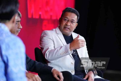 Hasnal ketika Wacana Sinar edisi ke-471 bertajuk Titah Adendum: Krisis Perlembagaan atau Politik yang disiarkan secara langsung bertempat di Auditorium Kompleks Kumpulan Karangkraf, di sini pada Selasa. FOTO/ SINAR HARIAN MOHD HALIM ABDUL WAHID.