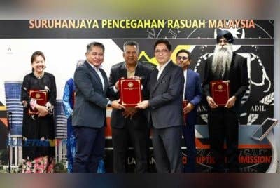 Bekas penyampai berita, Kamaruddin Mape antara tujuh dilantik sebagai Ahli Panel Perundingan dan Pencegahan Rasuah (PPPR). Foto SPRM