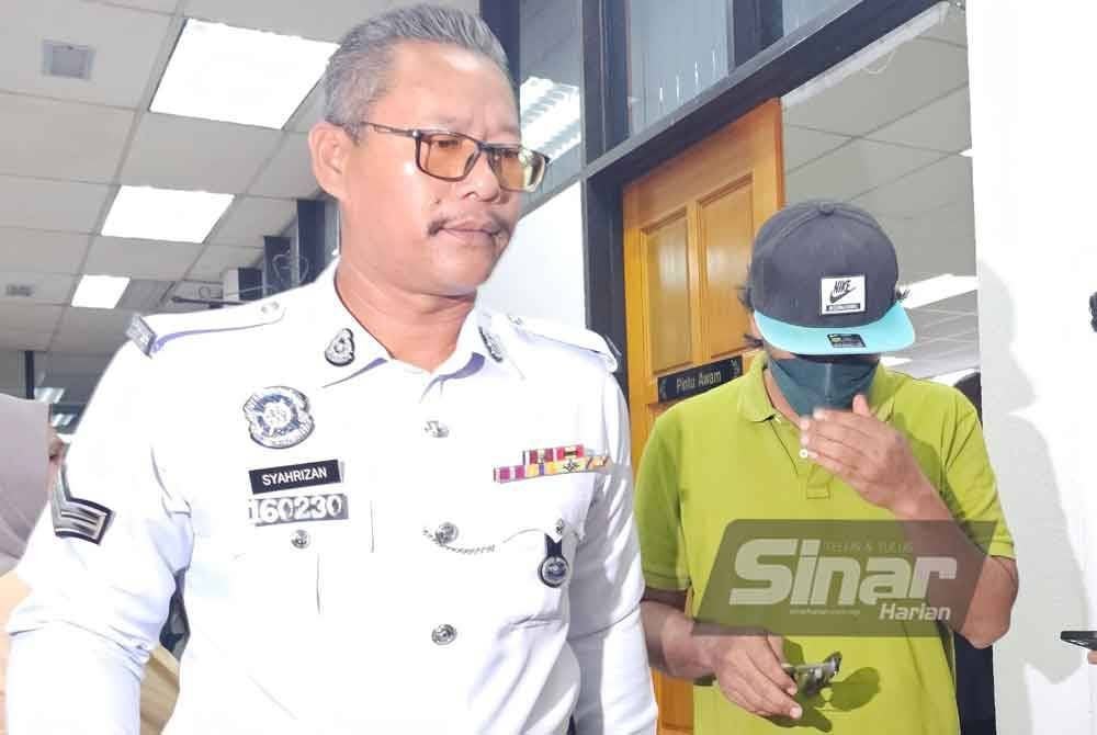 Mohd Azizol didakwa di Mahkamah Majistret Teluk Intan atas peruduhan memandu kereta di bawah pengaruh dadah hingga menyebabkan kematian tiga warga Pakistan, tahun lalu.