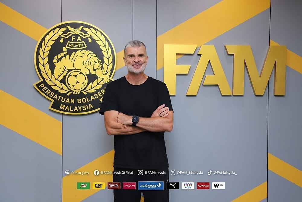 Dr Craig Duncan mempunyai sasaran menjadikan pasukan Harimau Malaya sebagai skuad yang mempunyai pemain dengan tahap kecergasan terbaik di Asia. Foto FAM
