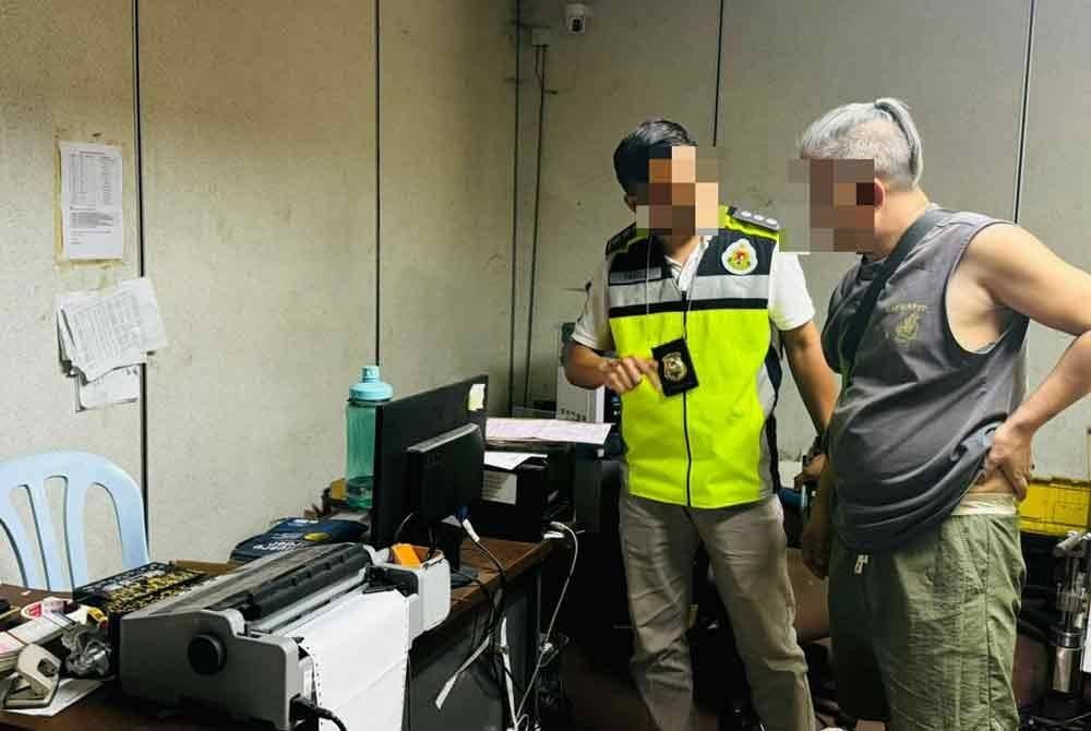 Salah seorang individu dipercayai majikan turut disiasat dalam serbuan di dua buah kilang pada Isnin.