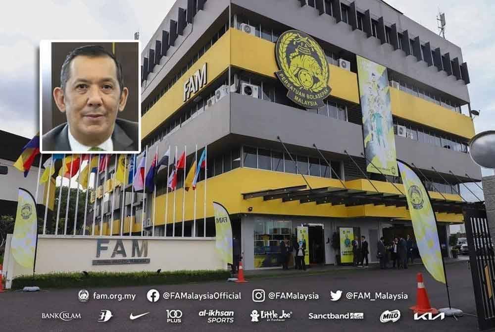 Pemilihan Jawatankuasa Eksekutif FAM 2025-2029 pada 15 Februari depan. Gambar kecil: Mohd Joehari
