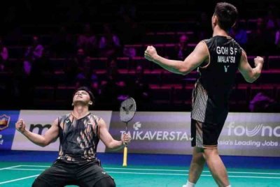 Izzuddin-Sze Fei menjadi wakil tunggal negara di perlawanan akhir Terbuka India.