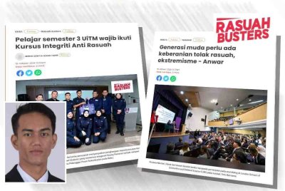 Laporan Sinar Harian. Gambar kecil: Muhammad Haziq Sabri.