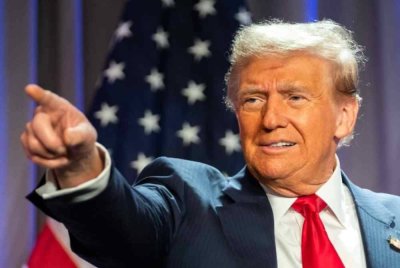 Bagi Trump, perkahwinan sepatutnya berlaku antara lelaki dan perempuan sahaja, bukan dari kalangan pasangan sejenis. Foto AFP