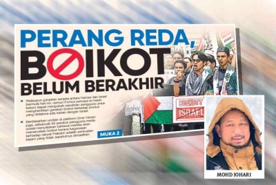 Laporan Sinar Ahad mengenai kempen boikot terhadap Israel. 
