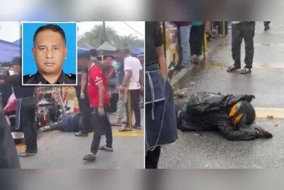 Polis sedang melengkapkan siasatan berhubung kejadian pukul seorang lelaki orang kurang upaya (OKU) mental di Pasar Tani Padang Astaka Chukai, Kemaman pada Jumaat. Gambar kecil: Wan Muhamad Wan Ja'afar