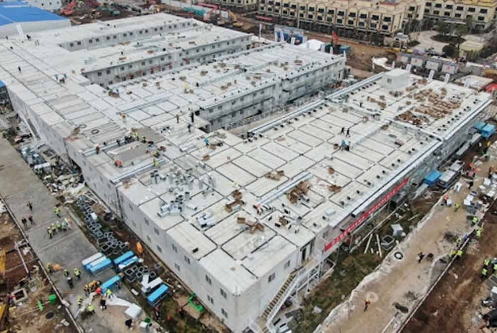 Hospital Huoshenshan meniru model rawatan SARS di Beijing pada 2003.