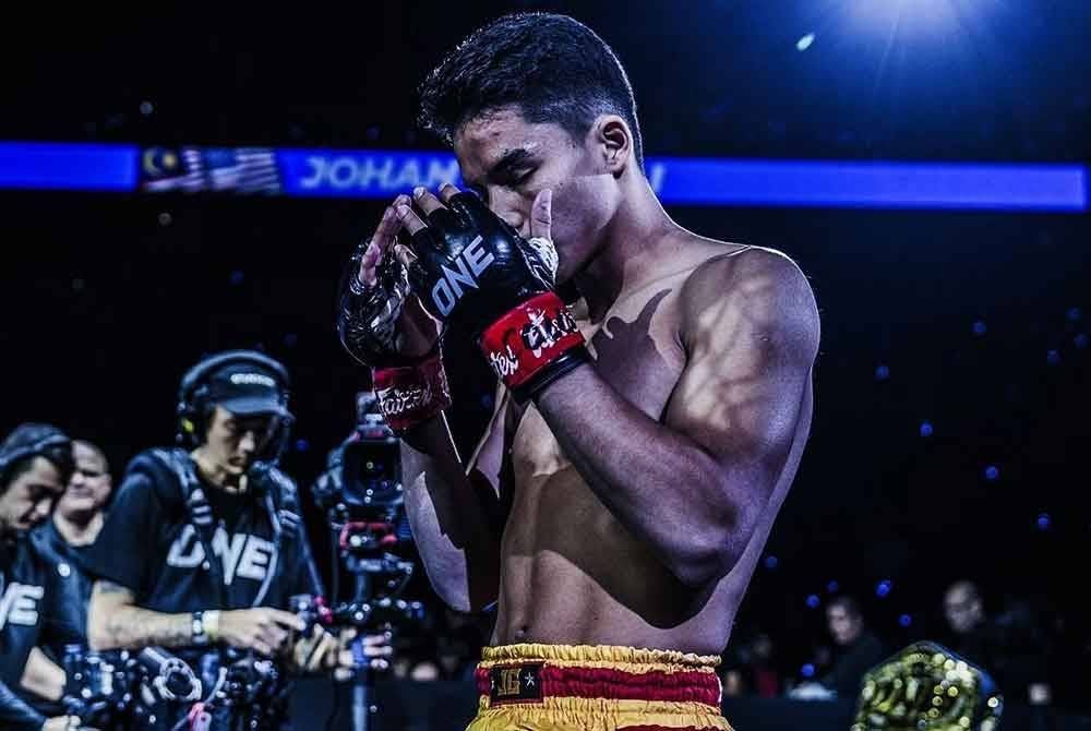 Johan dalam misi memburu kemenangan ketujuh daripada lapan penampilan dalam ONE Championship.