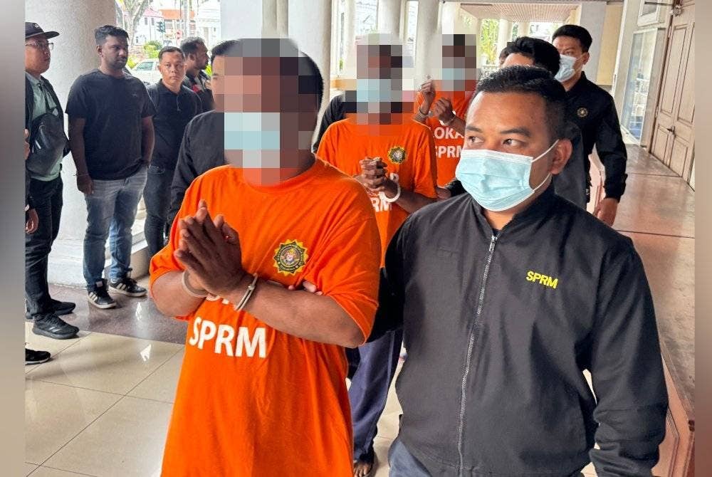 Ketiga-tiga suspek direman tiga hari untuk membantu siasatan.