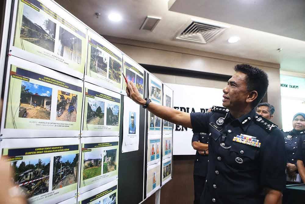 Fisol menunjukkan siri kebakaran di Kupang, Baling sejak bulan lalu yang bermotifkan dendam.