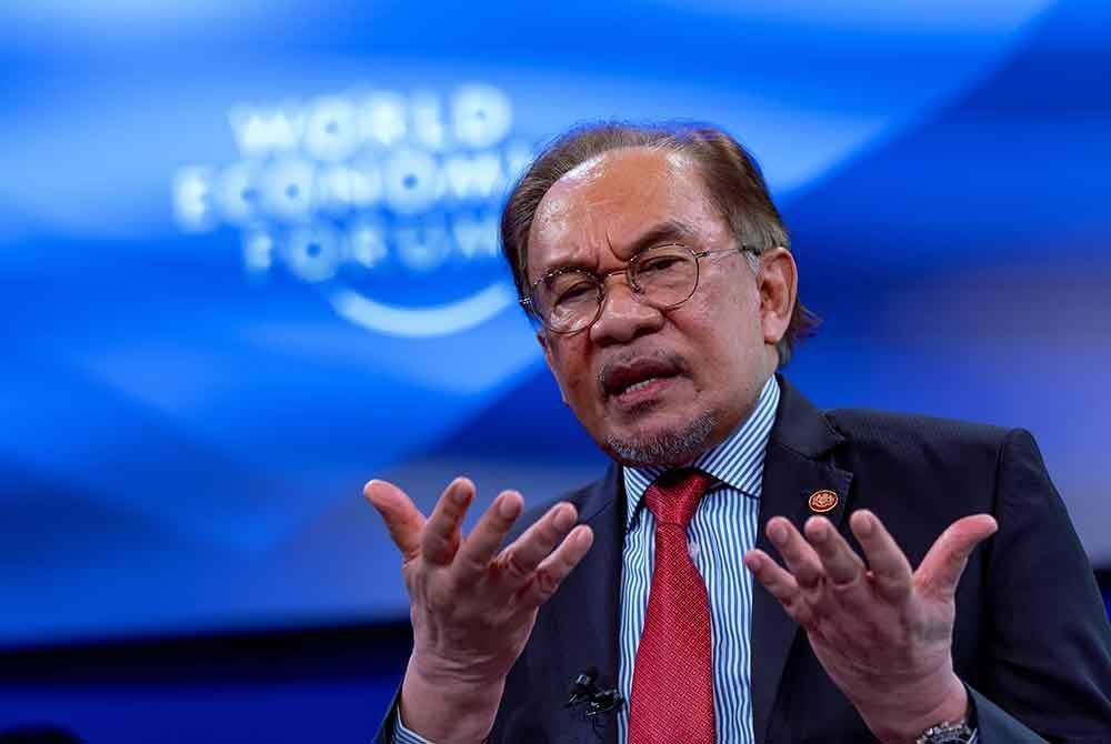 Perdana Menteri, Datuk Seri Anwar Ibrahim. Foto Bernama 