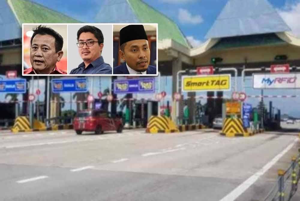 Kerajaan perlu menunaikan janji yang dibuat sebelum ini iaitu menghapuskan tol lebuh raya terlebih dahulu, bukannya memansuhkan inisiatif tol percuma sempena musim perayaan. Gambar hiasan (Gambar kecil dari kiri: Tun Faisal, Fathul Huzir, Ahmad Fadhli)