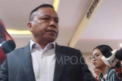 Marwan ketika memberi kenyataan kepada pemberita pada Isnin di Jakarta. Foto Tempo