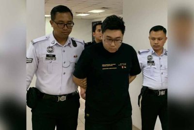 Pemandu kereta BMW diburu polis kerana menghilangkan diri selepas melanggar sebuah Perodua Aruz sehingga mengakibatkan pemandunya patah tangan, didenda RM5,500 oleh Mahkamah Majistret di sini, pada Jumaat.