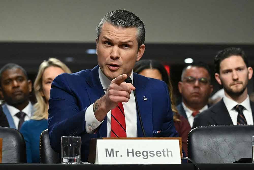 Pete Hegseth. Foto AFP