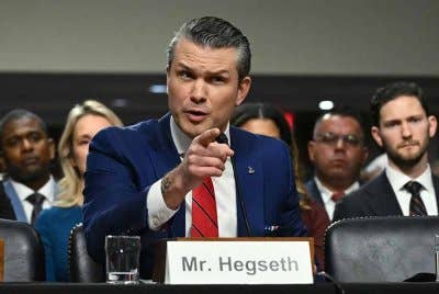 Pete Hegseth. Foto AFP
