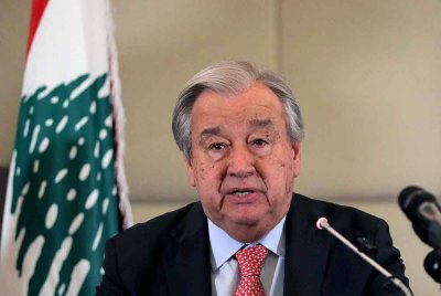 Antonio Guterres. Foto AFP