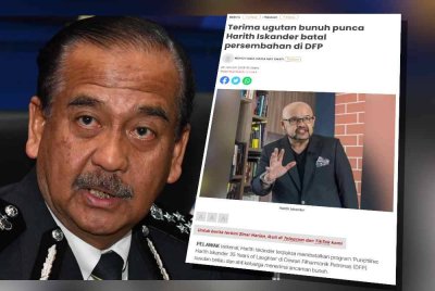 Razarudin mengesahkan polis telah menahan suspek yang disyaki membuat ancaman bunuh terhadap Harith Iskander dan keluarganya.