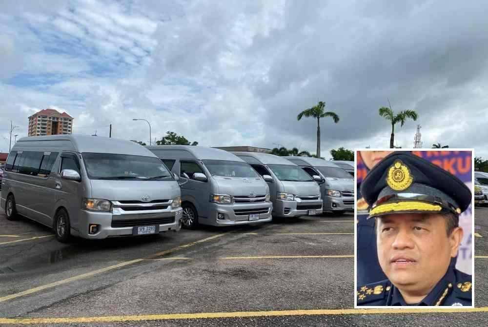 JPJ giat 'memburu' van Thailand yang dikesan masih gagal membayar saman setelah melakukan kesalahan di negara ini. Gambar kecil: Aedy Fadly. FOTO SINAR HARIAN