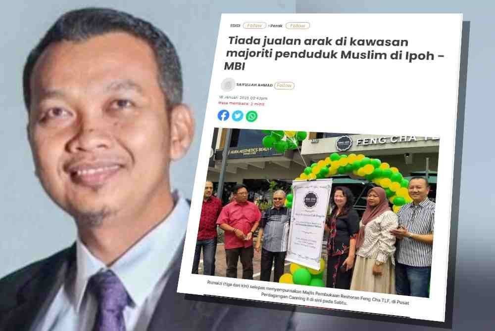 Zurk Ahmad. Laporan Sinar Harian berhubung kenyataan MBI yang akan memperluaskan pelaksanaan dasar larangan penjualan minuman keras di dalam kawasan majoriti penduduk Muslim