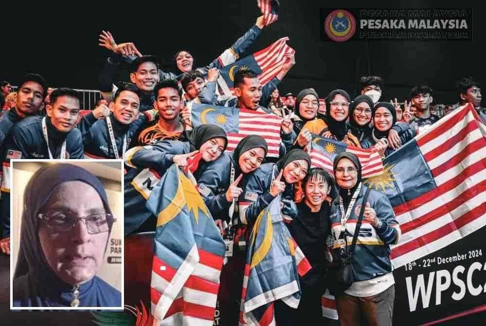 Silat antara sukan cemerlang bagi tahun 2024. Gambar kecil: Bibi Aishah. Foto Pesaka Malaysia