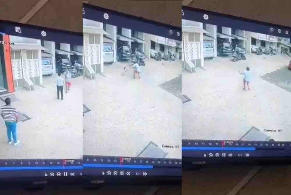 Tindakan pantas seorang pemuda berjaya menyelamatkan kanak-kanak perempuan berusia dua tahun selepas terjatuh dari aras tiga bangunan flat 13 tingkat. Foto ihsan Siraj di X @sirajnoorani.