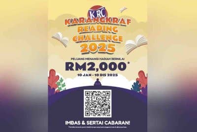 Karangkraf Reading Challenge 2025 terbuka kepada warganegara Malaysia berusia 13 tahun dan ke atas.