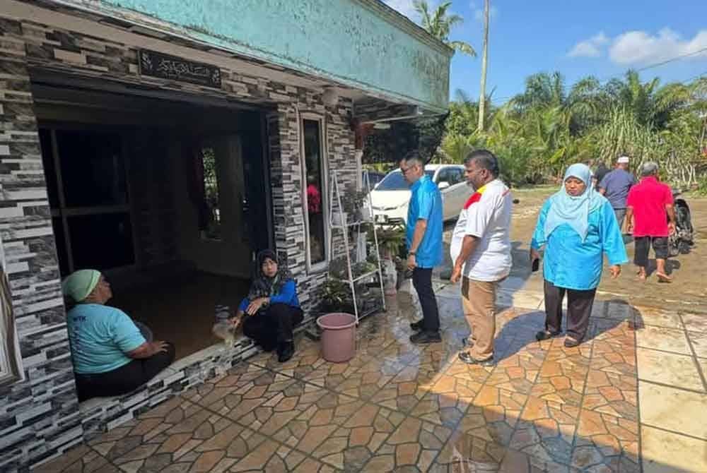 Kerja-kerja pembersihan berlangsung selama dua hari.