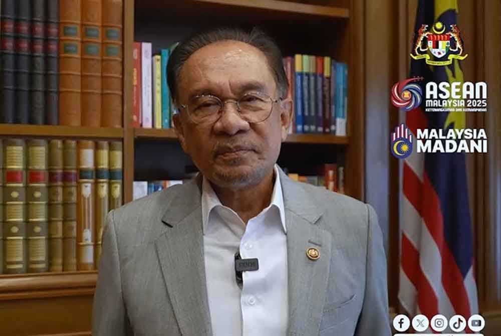 Anwar menerusi rakaman video pada Rabu.